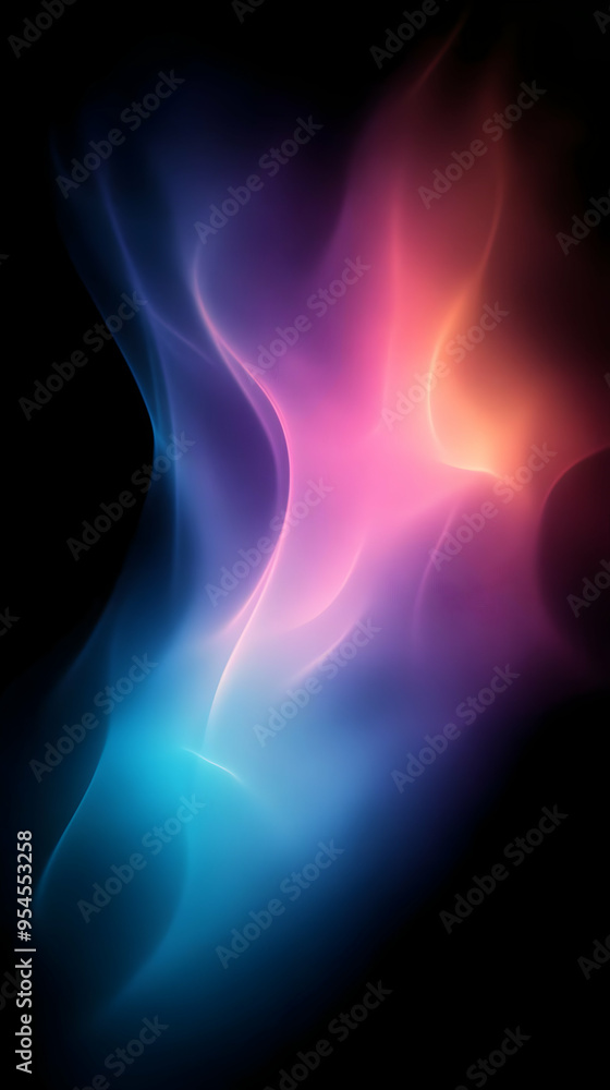 Abstract background with pink and blue neon lights. Abstract background with pink and blue neon lights.
