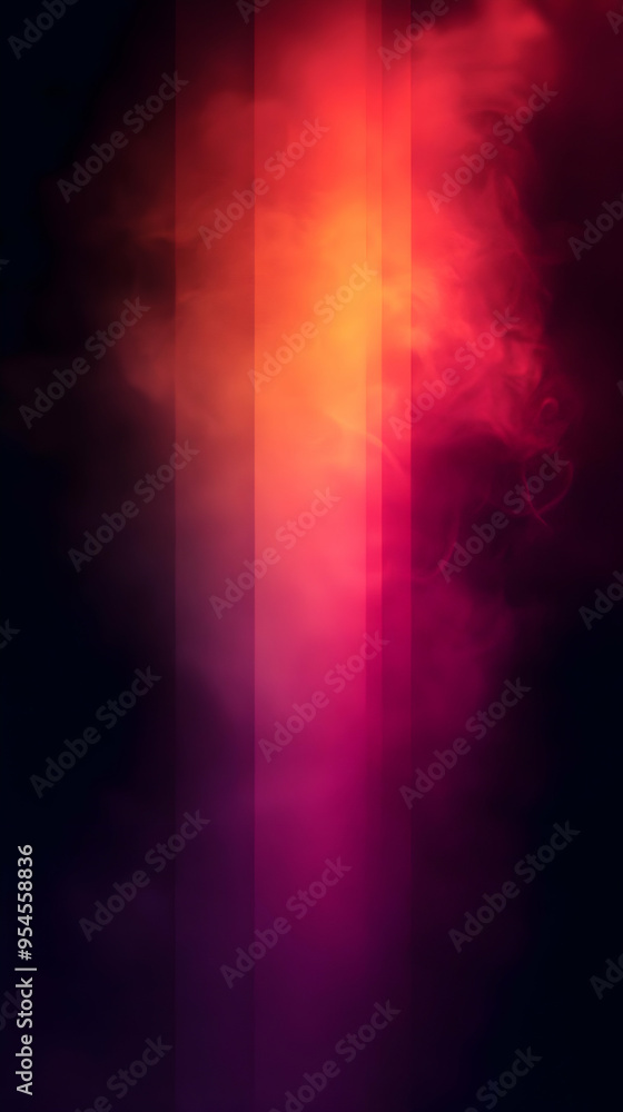 Abstract background with vibrant red and orange smoke streaks on a dark background. Abstract background with vibrant red and orange smoke streaks on a dark background.