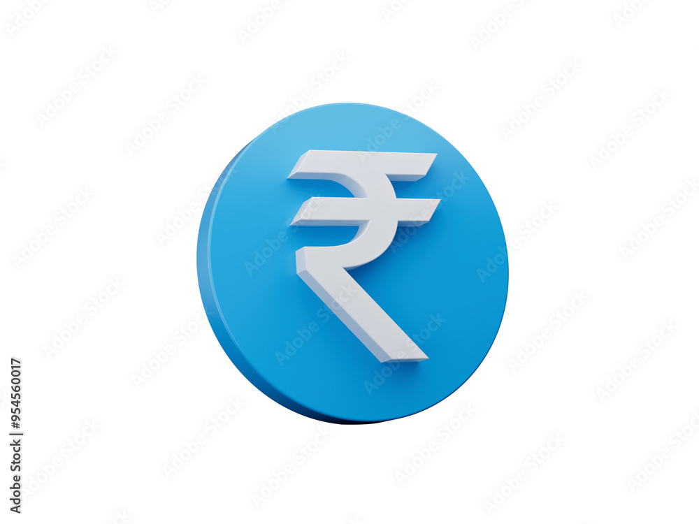 Indian rupee icon isolated. Illustration of rupee icon. Indian money. Financial currency blue symbol 3d illustration
Indian rupee icon isolated. Illustration of rupee icon. Indian money. Financial currency blue symbol 3d illustration