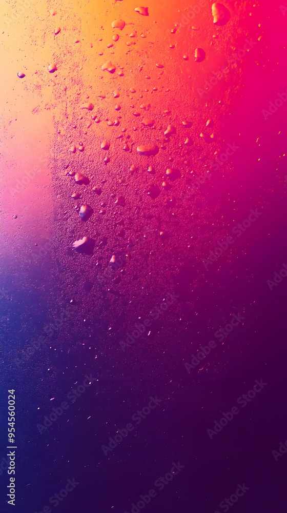 Abstract Background with Water Drops in Pink and Blue Gradient. Abstract Background with Water Drops in Pink and Blue Gradient.