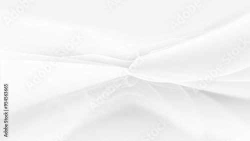 Abstract White Futuristic Background