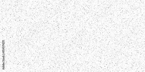 Terrazzo flooring consists of chips of marble texture. quartz surface white, black for bathroom or kitchen countertop. white paper texture background. rock stone marble backdrop textured illustration.