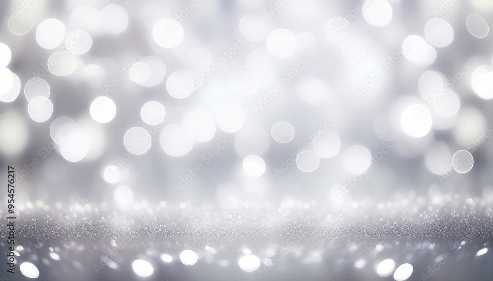 White Bokeh Background White Bokeh Background