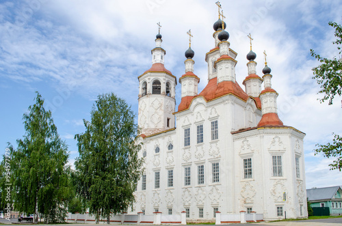 The Church of the Entry of the Lord into Jerusalem in Totma, Vologda region Russia