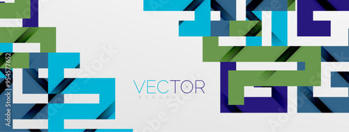 Color bend lines with shadow texture effect. Vector Illustration For Wallpaper, Banner, Background, Card, Book Illustration, landing page