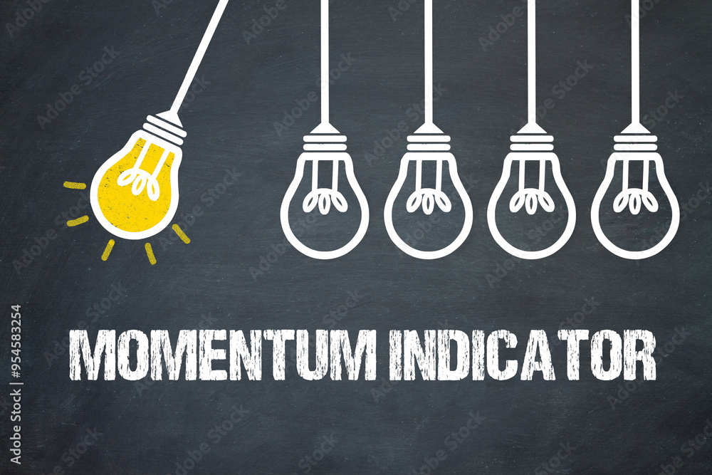 Fototapeta premium Momentum Indicator 