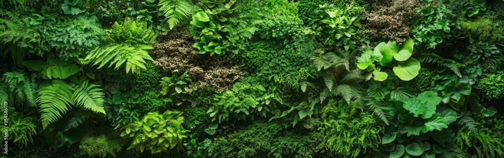 Top View of Green Moss Forest with Rich Textures and Vibrant Shades Top View of Green Moss Forest with Rich Textures and Vibrant Shades
