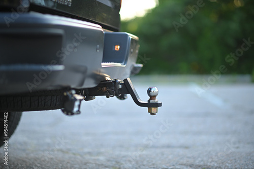 Trailer hook pickup ball