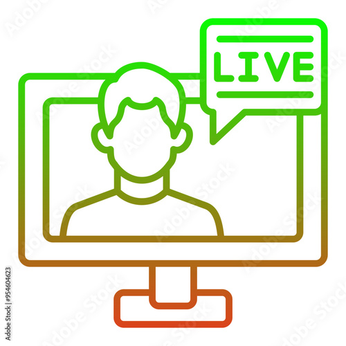 Live Stream Icon