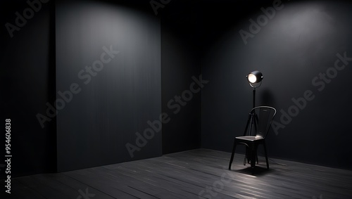 Step into a world of dramatic ambiance with this dark and moody studio background, perfect for capturing cinematic and atmospheric visuals