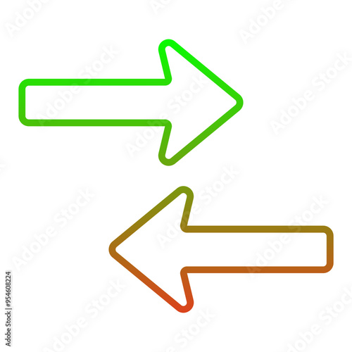 Opposite Arrows Icon