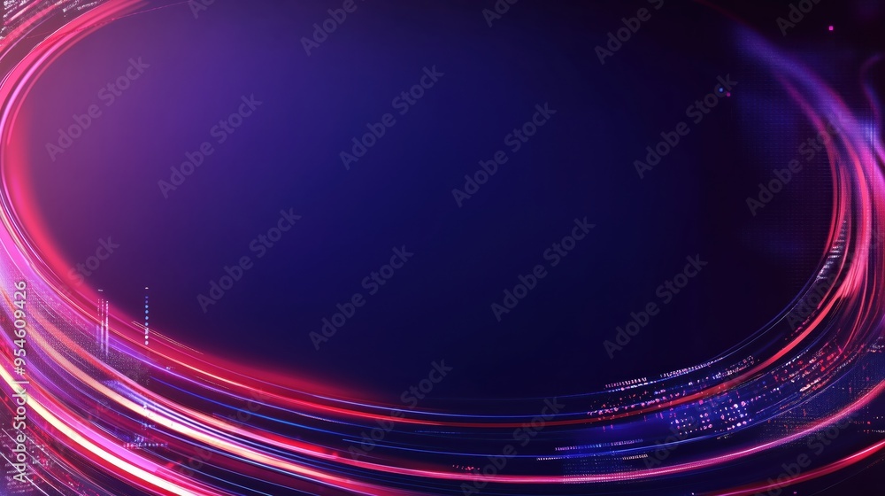 Abstract Futuristic Background with Neon Light Trails and Dark Space for Text, Perfect for Technology, Digital, and Modern Design Concepts Abstract Futuristic Background with Neon Light Trails and Dark Space for Text, Perfect for Technology, Digital, and Modern Design Concepts