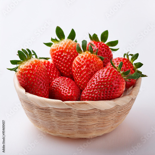 Fresh and Juicy Strawberries.