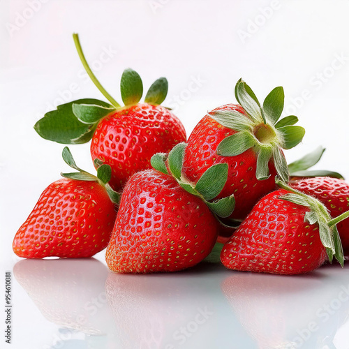 Fresh and Juicy Strawberries.