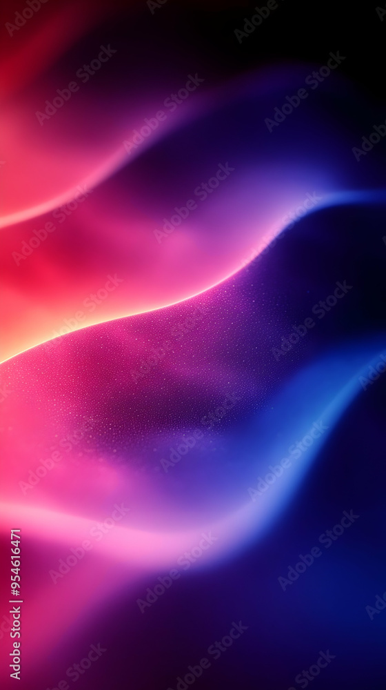 Obraz premium Abstract gradient background with pink, purple and blue colors.