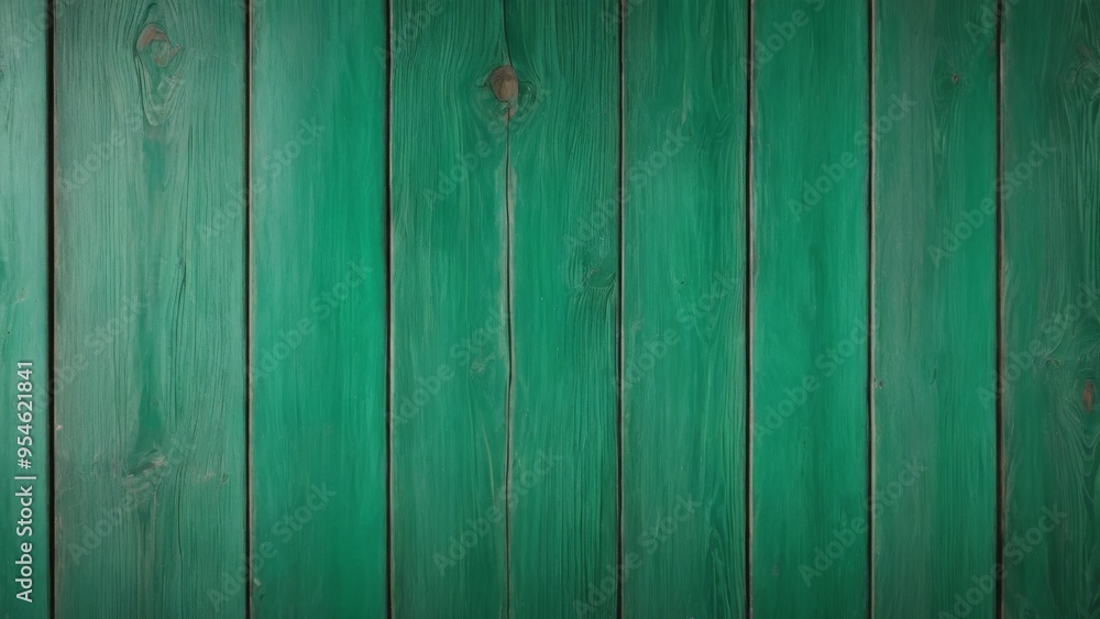 Fototapeta premium green wooden board with texture as background