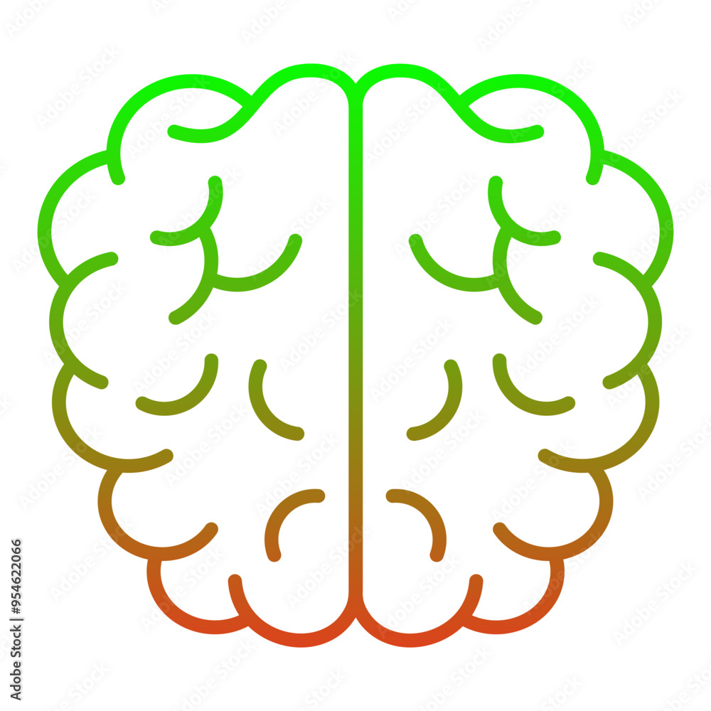 Obraz premium Brain Icon