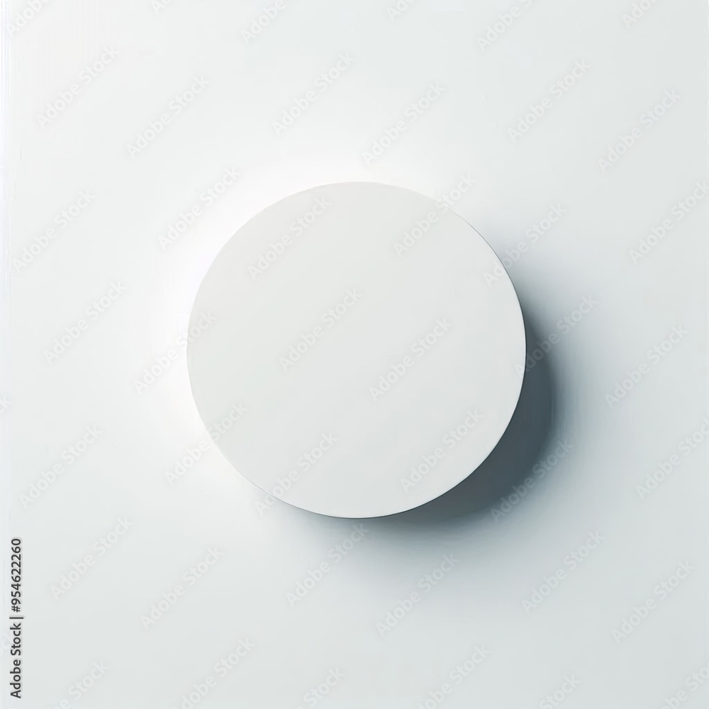 White pills arranged on a white background creating an isolated, clean look with a focus on the round tablets as a representation of medicine and health White pills arranged on a white background creating an isolated, clean look with a focus on the round tablets as a representation of medicine and health