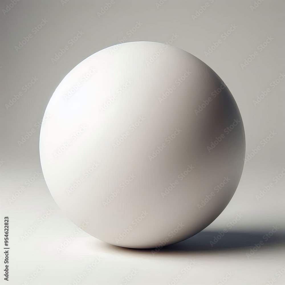 A single white round circle sits alone on a grey background A single white round circle sits alone on a grey background