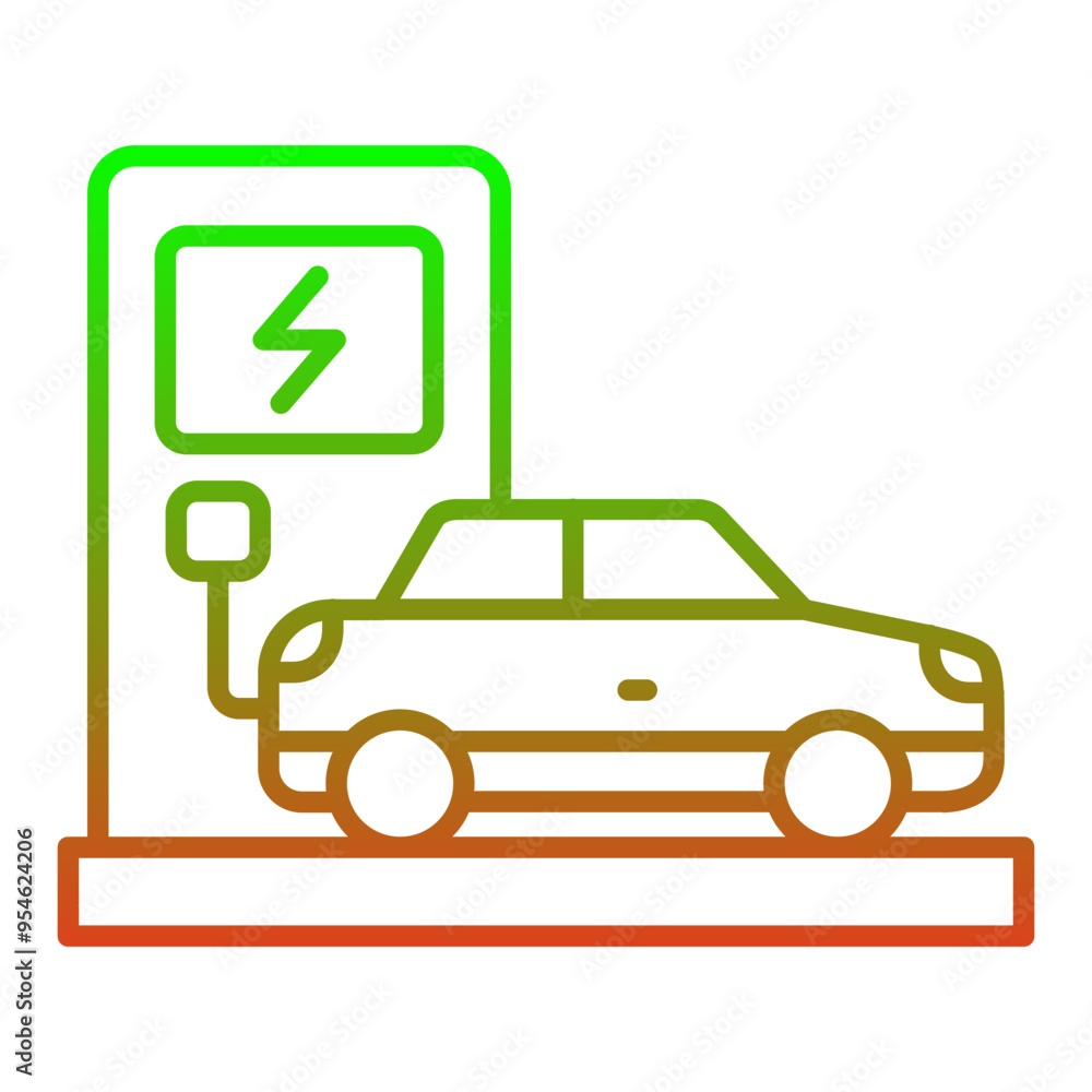 Charging Station Icon Charging Station Icon