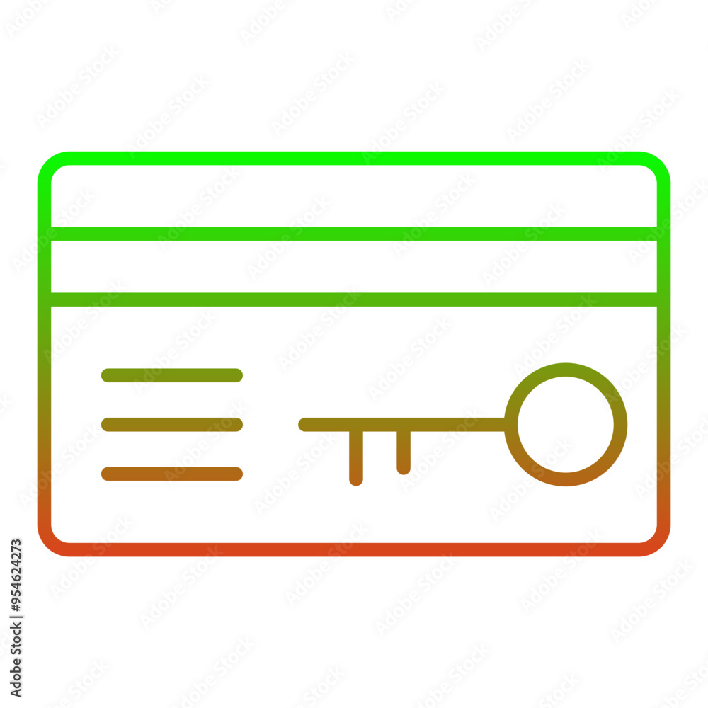 Keycard Icon Keycard Icon