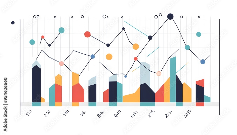 Line and Bar Chart with Multiple Data Series Line and Bar Chart with Multiple Data Series
