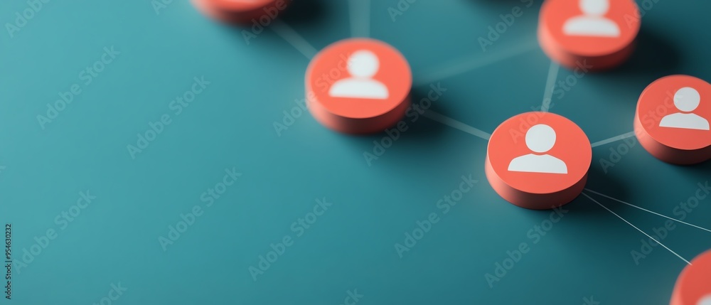 Closeup of a networking platform displaying messages, focus on communication and engagement, digital workspace Closeup of a networking platform displaying messages, focus on communication and engagement, digital workspace