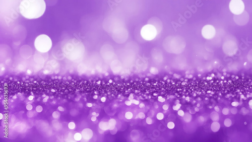 Purple silver and white abstract blur bokeh background