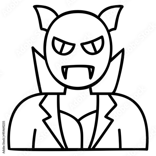 bat outline icon