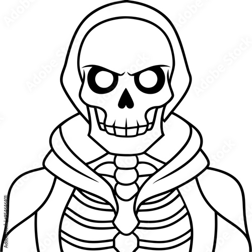 skull pirate skeleton vector illustration