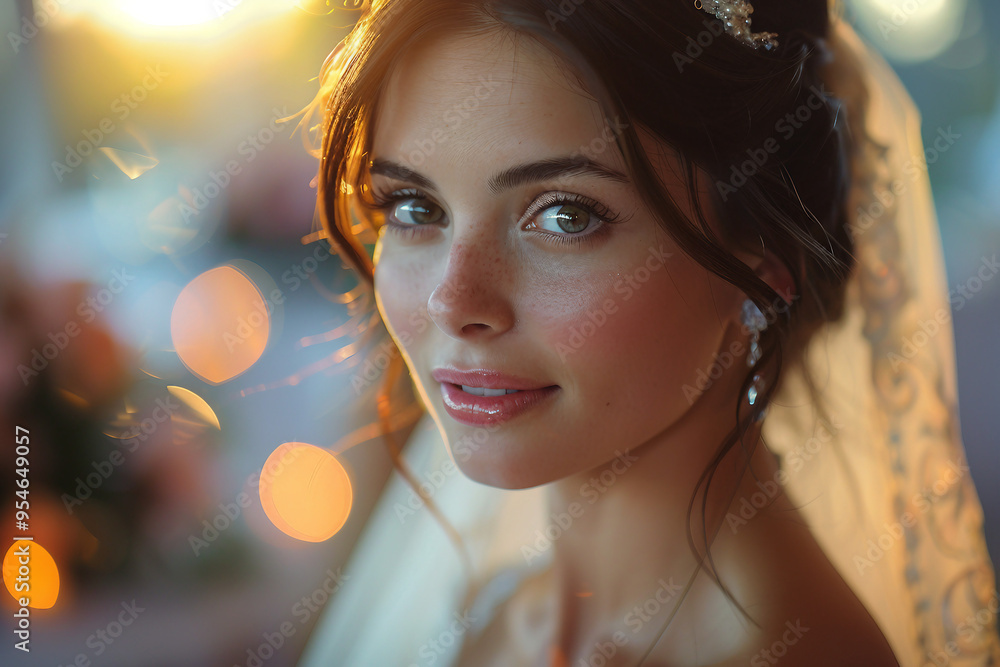 Beautiful Wedding Day ceremony with traditional decorations made with Generative AI technology Beautiful Wedding Day ceremony with traditional decorations made with Generative AI technology