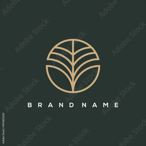 line art healthy SPA logo vector