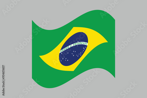 Brazil flag, The flag of Brazil, Brazilian National Flag, EPS Vector Illustration, Flag of the Federative Republic of Brazil, Illustration of the Brazil flag
