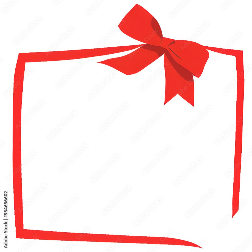 ribbon frame isolate on transparent background. ribbon frame isolate on transparent background.