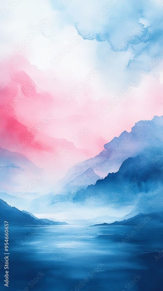 Soft Pastel Abstract Watercolor Background Soft Pastel Abstract Watercolor Background