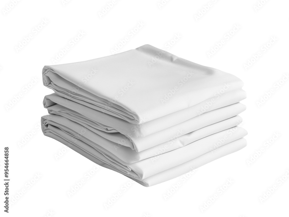 White paper folded into quarters on a white background. PNG transparent. White paper folded into quarters on a white background. PNG transparent.