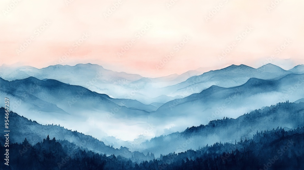 Soft Pastel Abstract Watercolor Background Soft Pastel Abstract Watercolor Background