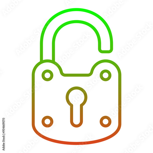 Open Lock Icon