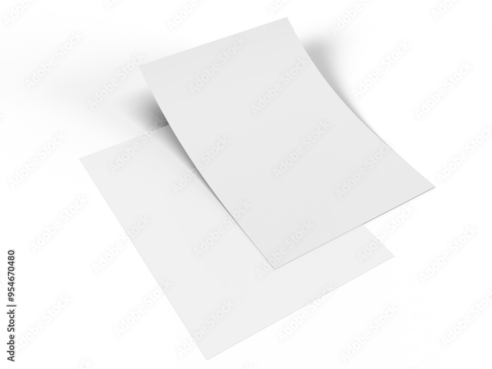 Flyer A4 Paper Mock up with shadow overlay. Template for presentation branding, corporate identity, advertising, branding identity global business Flyer A4 Paper Mock up with shadow overlay. Template for presentation branding, corporate identity, advertising, branding identity global business
