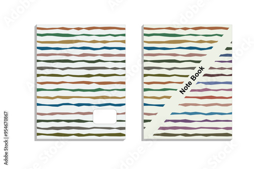 Introducing the Trendy Covers Set, where your usual covers are transformed into striking pieces of abstract art. This set not only adds a touch of stylish allure to your notebooks, planners, brochures