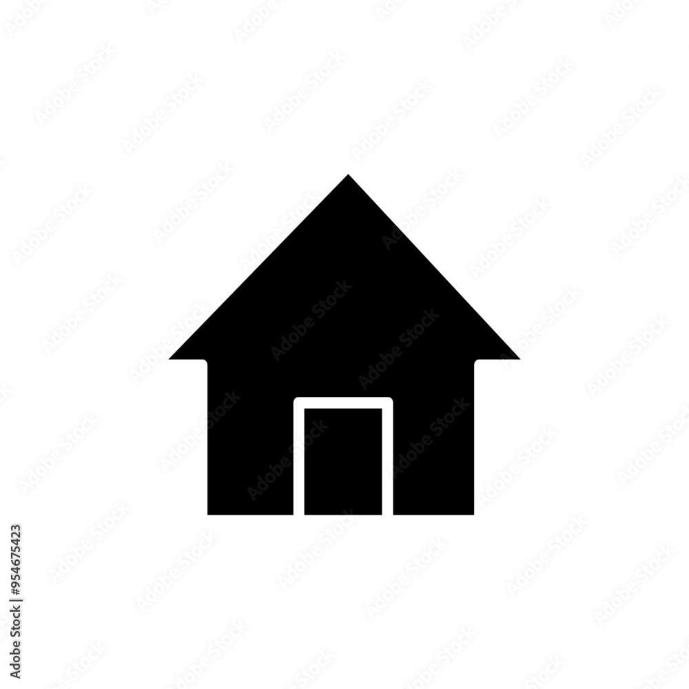 Hostel icon vector. Home illustration sign. House symbol or logo. Hostel icon vector. Home illustration sign. House symbol or logo.