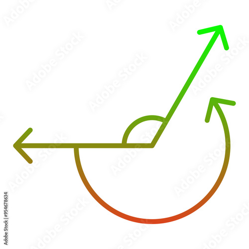 Reflex Angle Icon