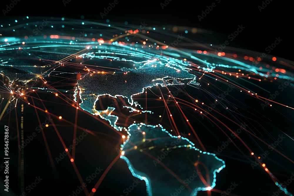 Global Network Connections: A Visual Representation of Interconnectedness Global Network Connections: A Visual Representation of Interconnectedness