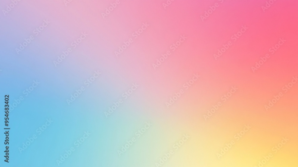 A vibrant gradient blending soft blue, pink, and yellow hues for a calming effect. A vibrant gradient blending soft blue, pink, and yellow hues for a calming effect.