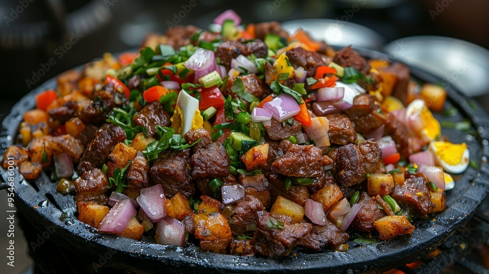 Sri Lankan Kottu Roti: A plate of kottu roti with chopped flatbread ...