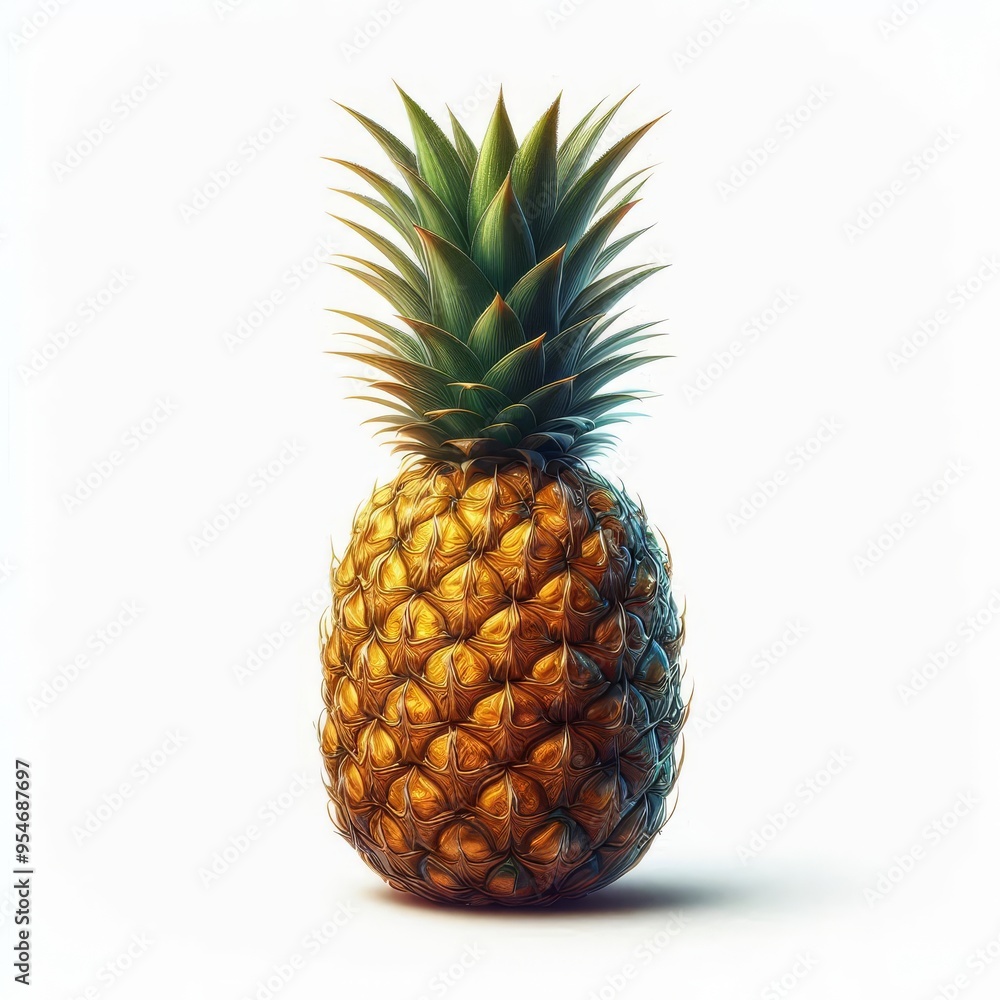pineapple isolated on white background, full depth of field
pineapple isolated on white background, full depth of field