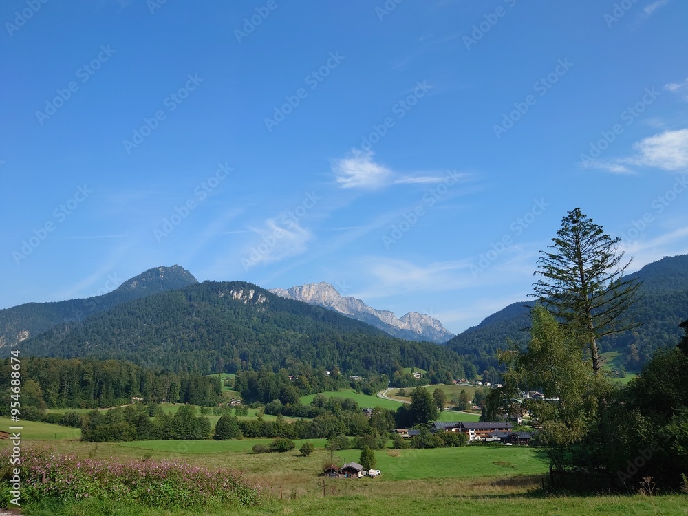 Fototapeta premium Der Untersberg