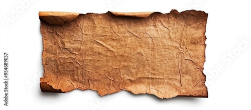 Blank brown paper texture i...