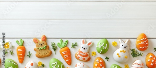 Easter greeting card featur...