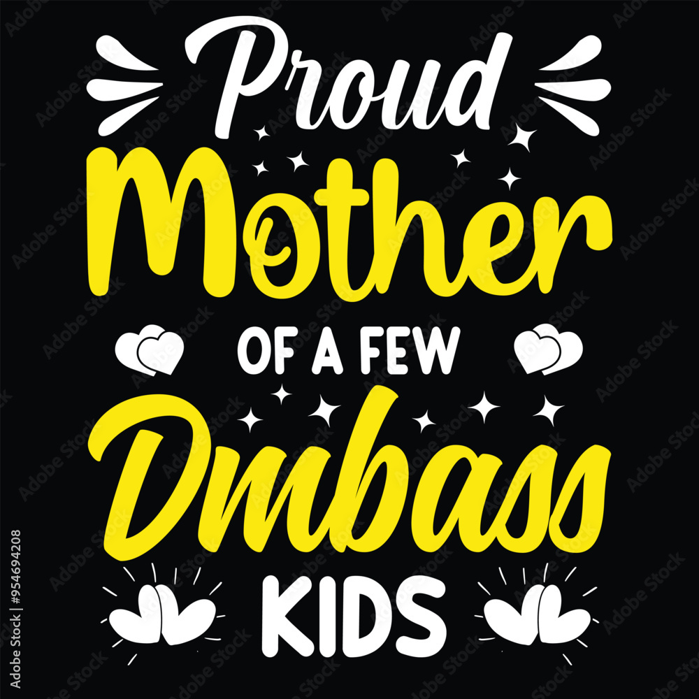 Obraz premium Mother's Day T-shirt design With Vector Graphic by a Creative Designer